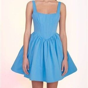 STAUD Landscape Azure Dress Size 4